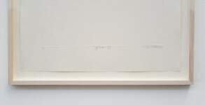 This unique nature print by Susan Collett features a sketch of the woods. Image 5