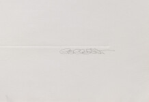 This unique nature print by Susan Collett features a sketch of the woods. Image 6