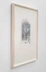 This unique nature print by Susan Collett features a sketch of the woods. Image 3