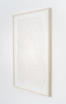 This unique embossed white print was inspired by nature and features tree imagery. Image 4