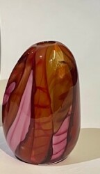 Ether Series Small; Narrow Opening Pink/Red