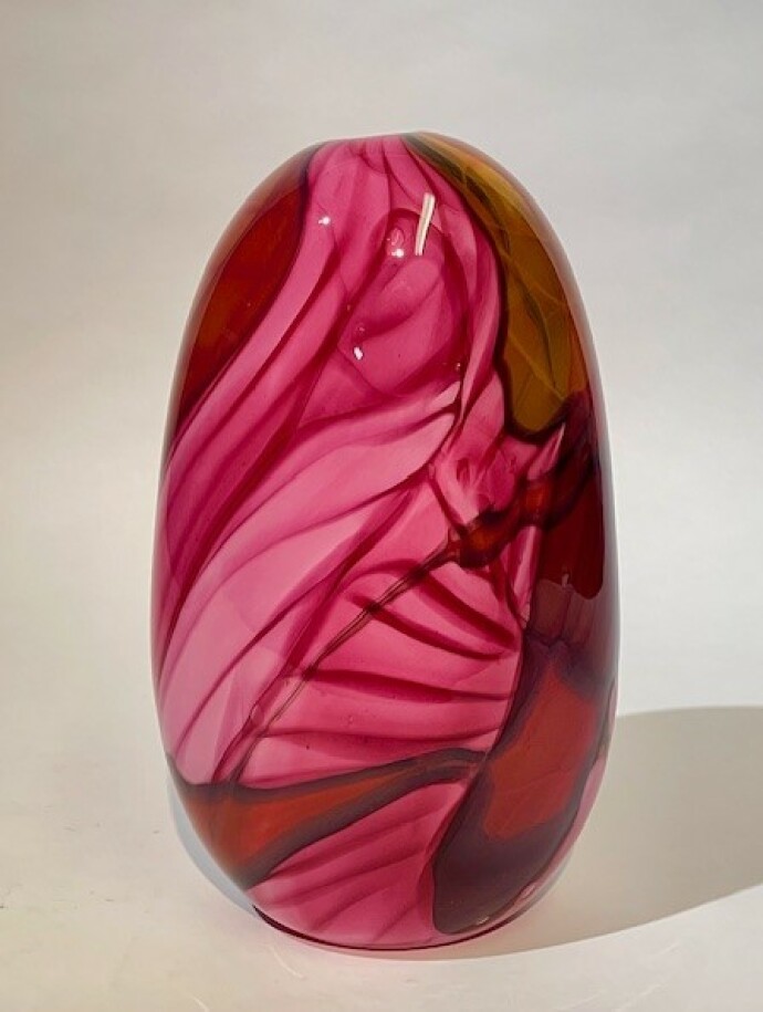 Ether Series Large; Narrow Opening Pink/Red