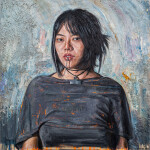 This contemporary portrait of a young Asian woman is by Canadian artist Tim Okamura. Image 11
