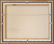 This surrealist painting by Toni Hamel features a Group of Seven piece and focuses on the theme of climate change. Image 12