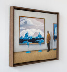 This surrealist painting by Toni Hamel features a Group of Seven piece and focuses on the theme of climate change. Image 4