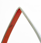 This contemporary indoor metal sculpture symbolizes fire. Image 10