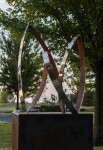 This elegant and dynamic modern outdoor sculpture—a rare artist’s proof is by Toronto-based sculptor Ulysses Veloso. Image 13