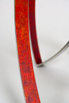 This contemporary indoor metal sculpture symbolizes fire. Image 12