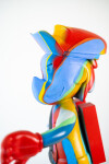 This colourful indoor figurative pop art sculpture is by Viktor Mitic. Image 7