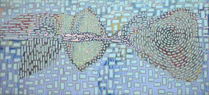 Viktor Mitic's rain paintings are emotional landscapes that are realized en plein air, incorporating gentle showers, thunderstorms, and even…