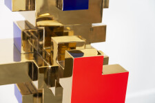 Stacked Blocks - Gold, Red, Blue Image 6