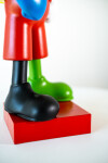 This indoor figurative pop art table top sculpture is made from resin. Image 9