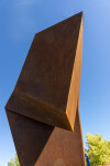This monumental contemporary outdoor steel sculpture is by Viktor Mitic. Image 7