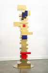 Stacked Blocks - Gold, Red, Blue Image 2