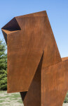This monumental contemporary outdoor steel sculpture is by Viktor Mitic. Image 9