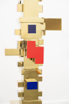 Stacked Blocks - Gold, Red, Blue Image 4