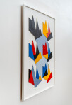 Striking in colour and form, this contemporary composition is by Yvonne Lammerich. Image 3
