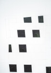 This series of contemporary black acrylic and pencil on paper was created by Yvonne Lammerich. Image 5